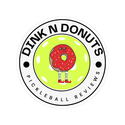 DND Pickleball Logo Christmas Sticker