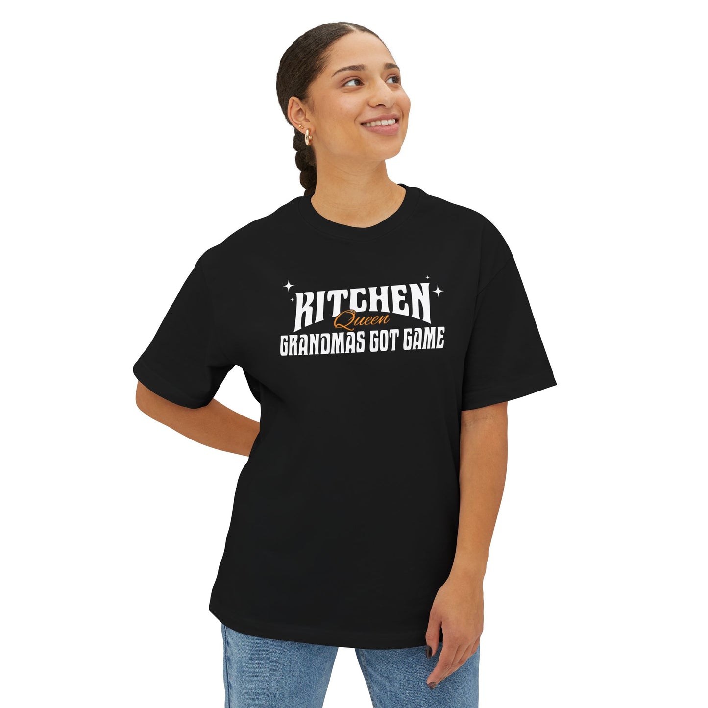 Kitchen Queen Oversized Boxy Pickleball Unisex T-Shirt