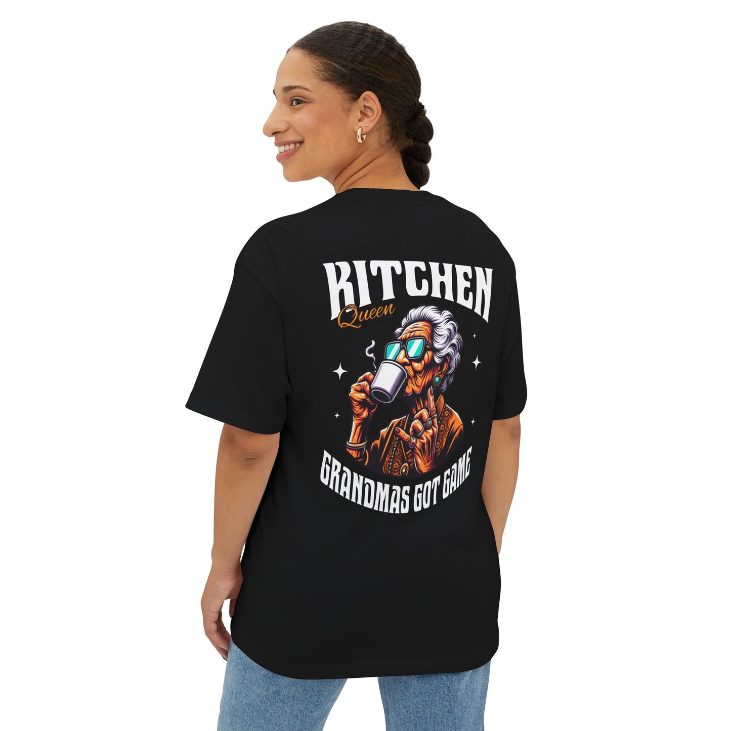 Kitchen Queen Oversized Boxy Pickleball Unisex T-Shirt